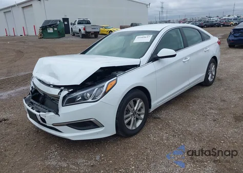 2017 Hyundai Sonata Se z USA, uszkodzony, nr VIN 5NPE24AF9HH565033